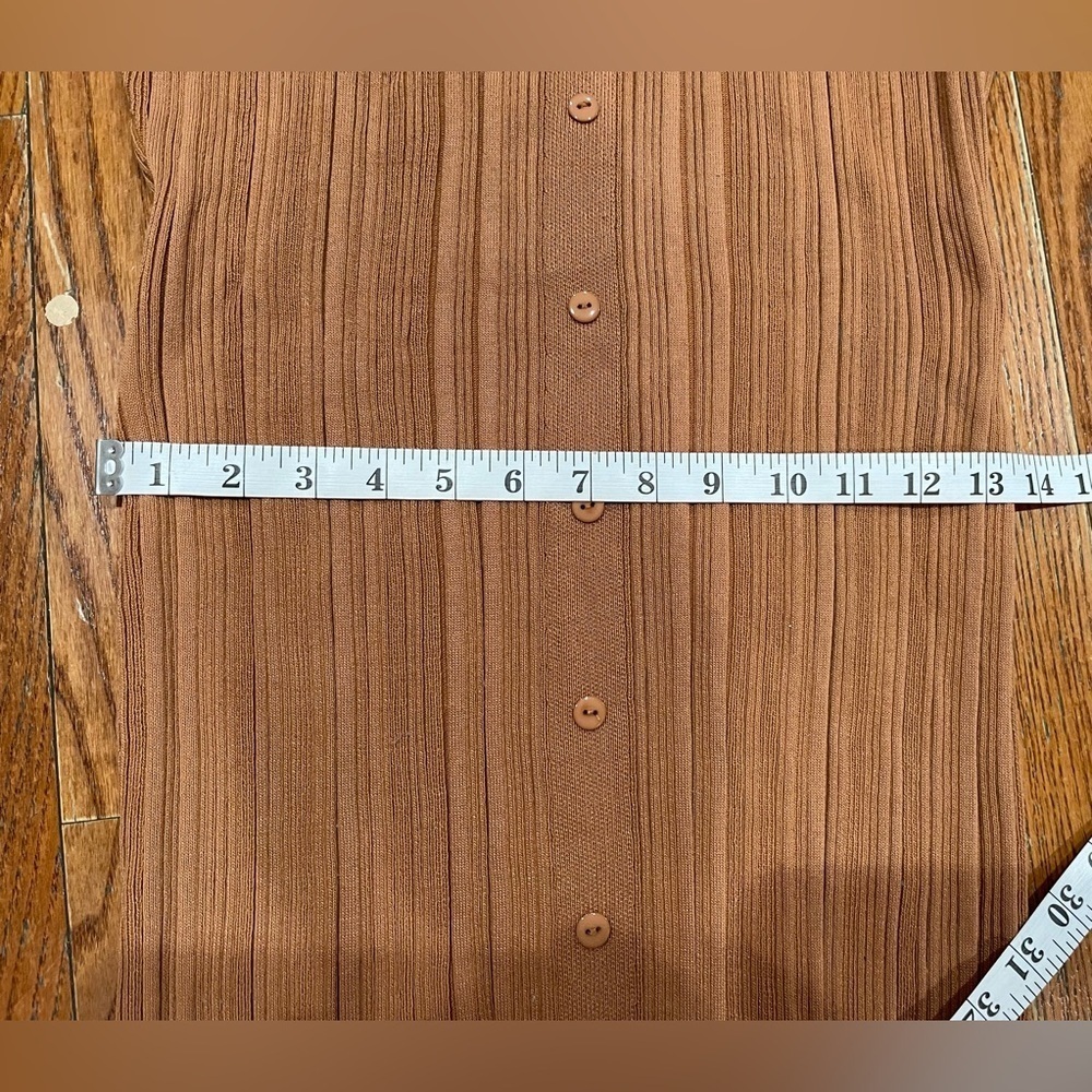Iris Tan Ribbed Knitwear - Picture 11 of 13